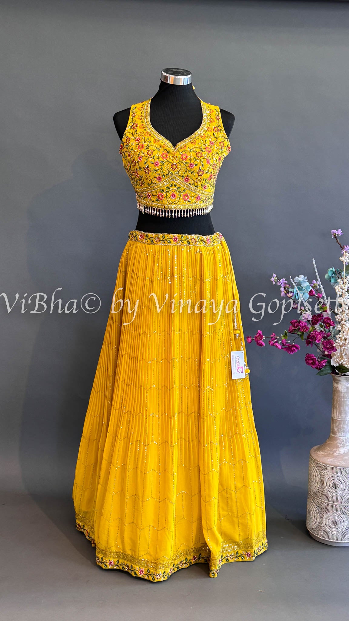 Party Wear Dp Series Yellow Ruffle Designer Lehenga Choli at Rs 2499 in  Surat