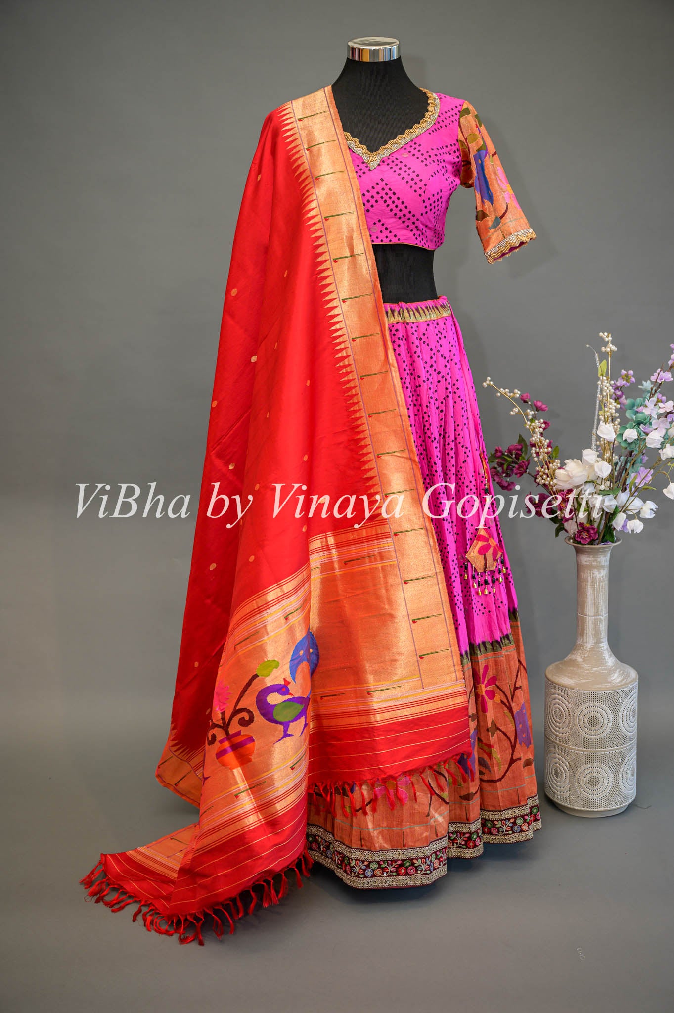 Buy Divine Exim Women's Raw Silk Lehenga Choli With Dupatta  (Purple_ZCDE7404_Unstitched) at Amazon.in