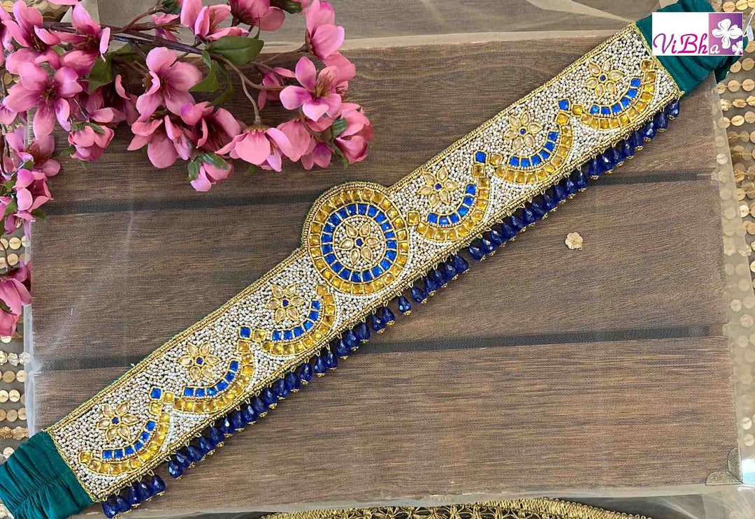 Stunning Premium Saree Belt Designer Saree Waist Belts Waist Saree Belt and  Kamarbandh for Women Zari Belt for Women Belt Hip Belt Handmade -   Denmark