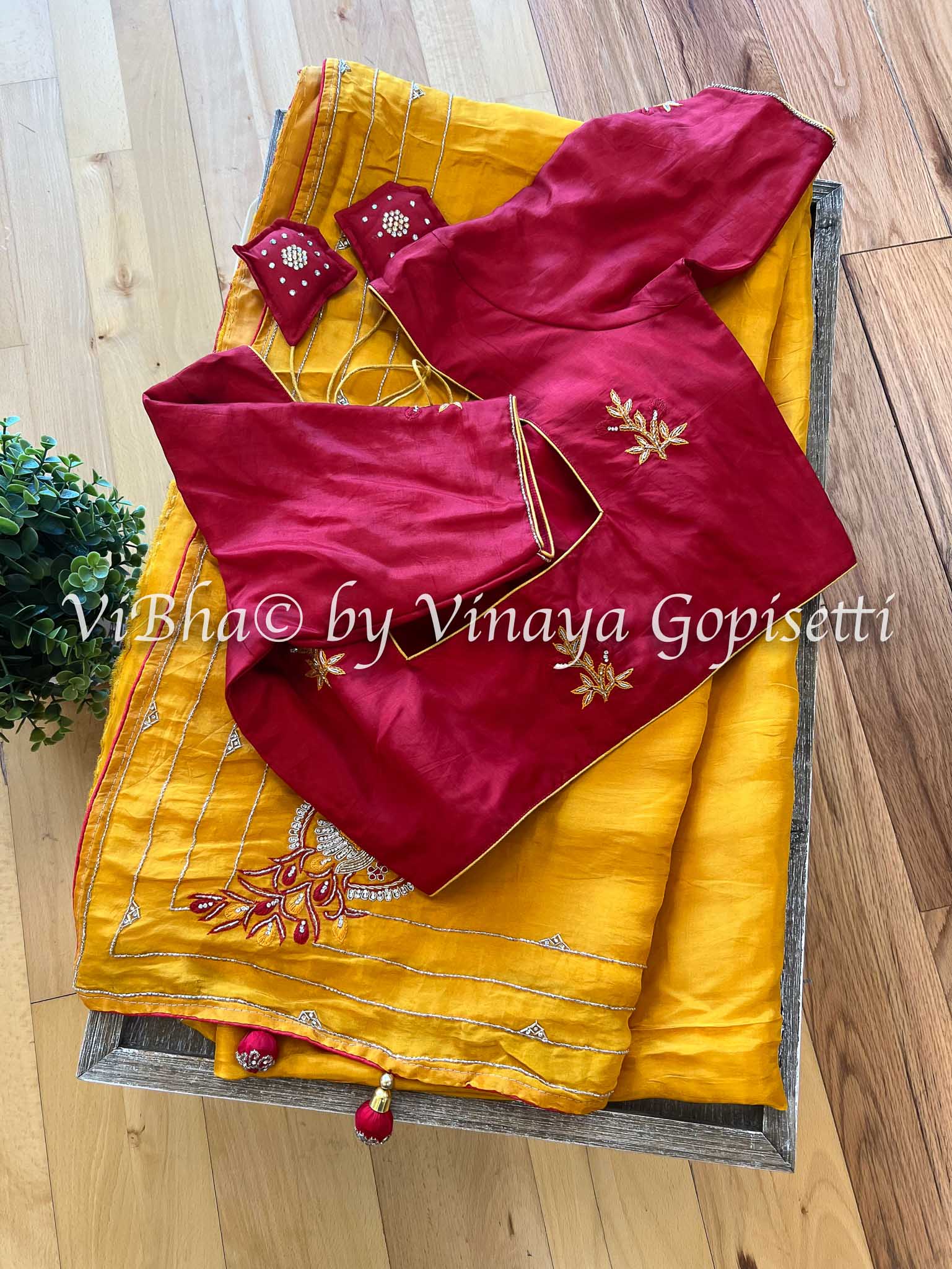 Buy Beautiful Yellow Designer Bollywood Sari Soft Silk Saree Jacquard Wor  Beutiful Designer Yellow Saree Fow Women Sari Online in India - Etsy