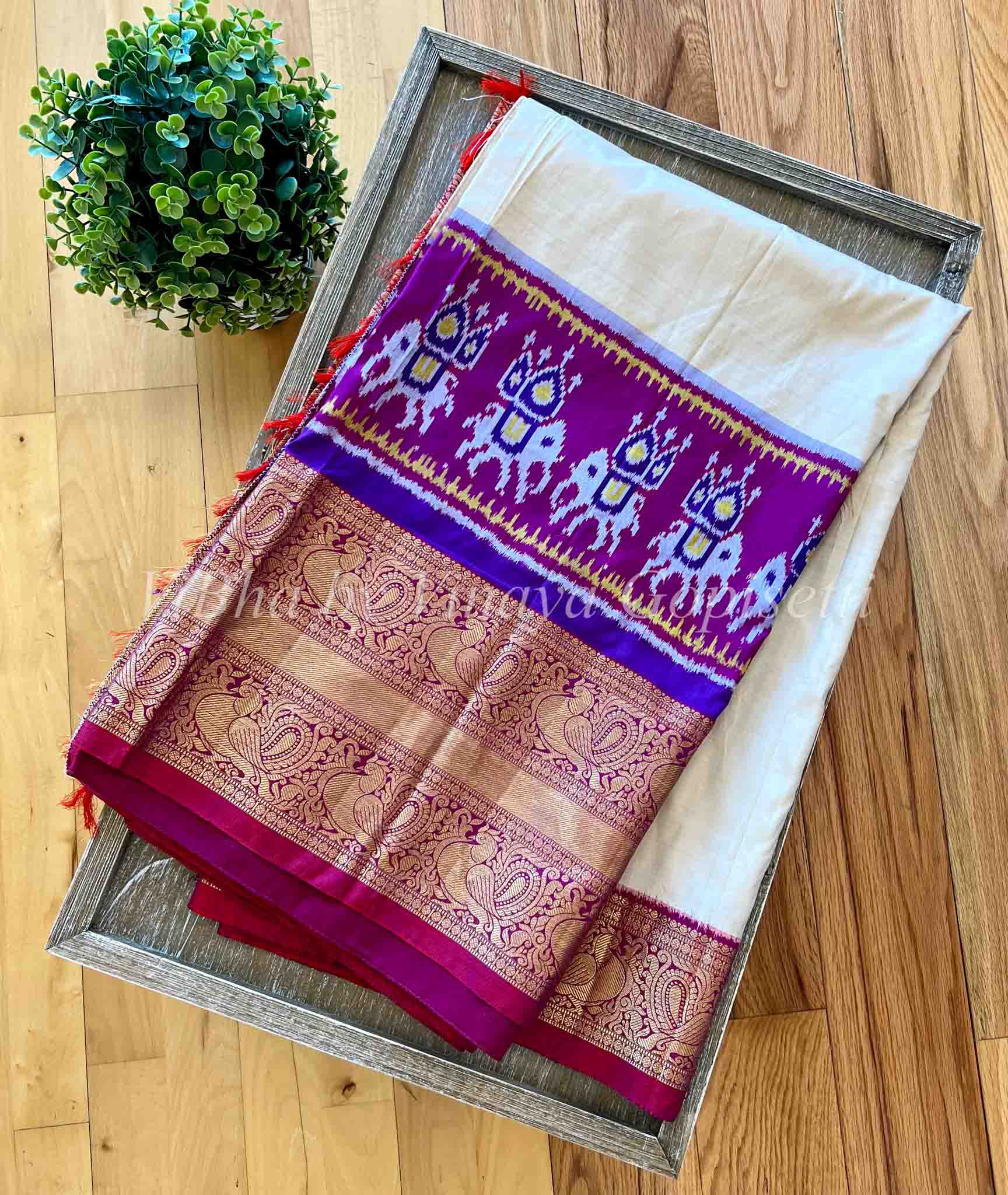 Ikkat pattu sarees outlet with price