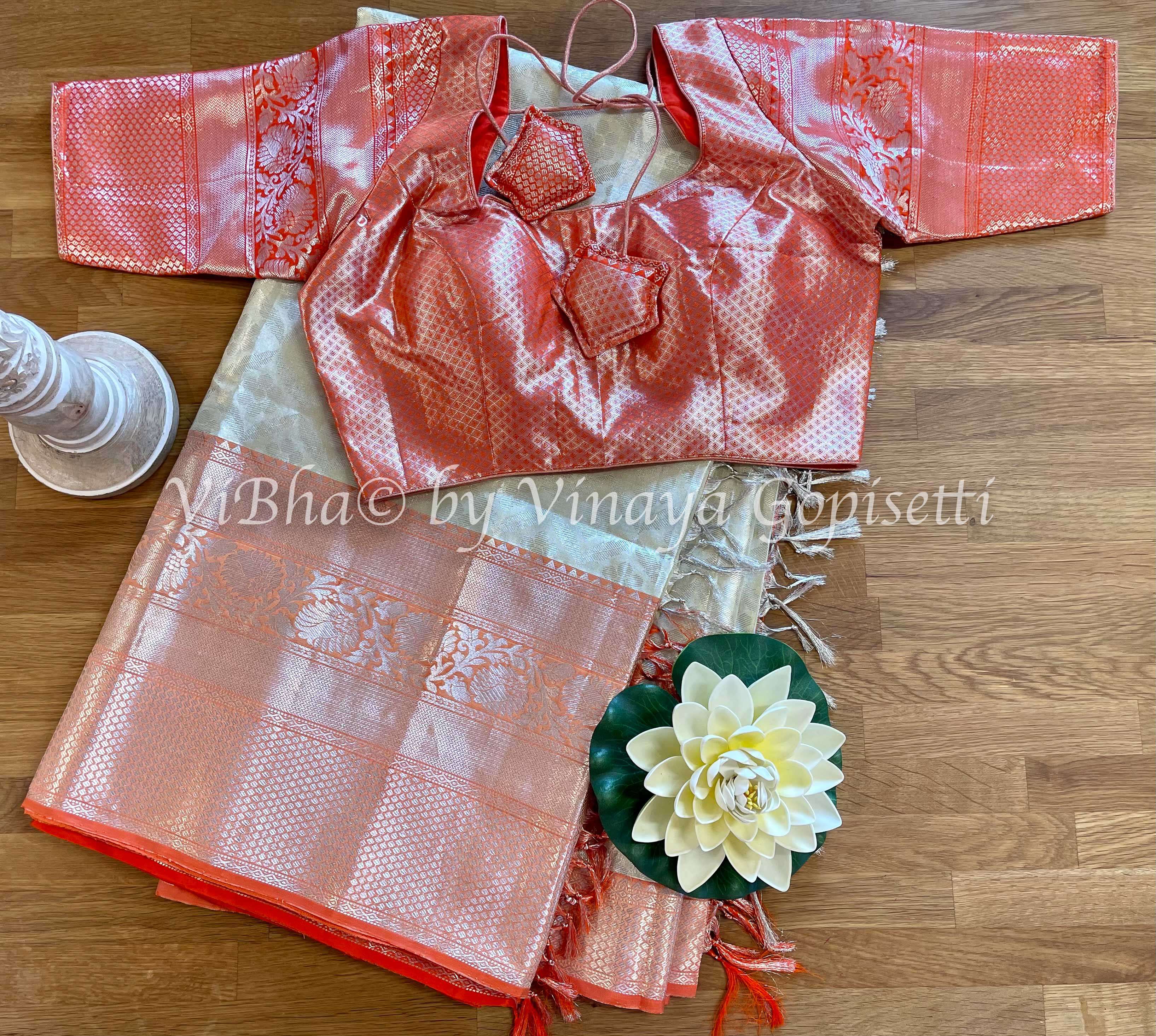 Baby Girls' Saree | Dheu