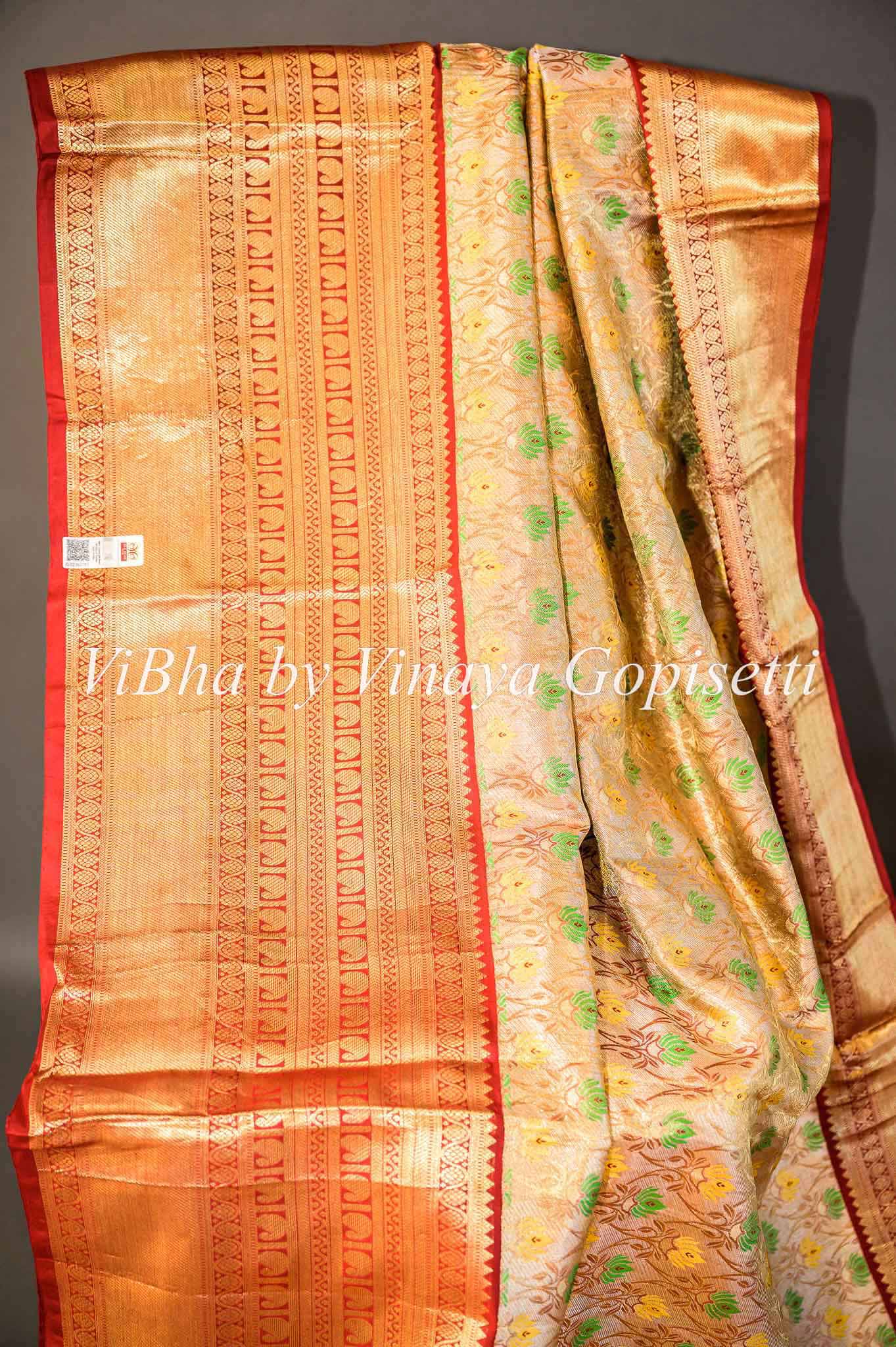 Buy Kanjivaram Sarees | Kanchipuram Saree | Kanjivaram Silk Sarees Online |  Samyakk