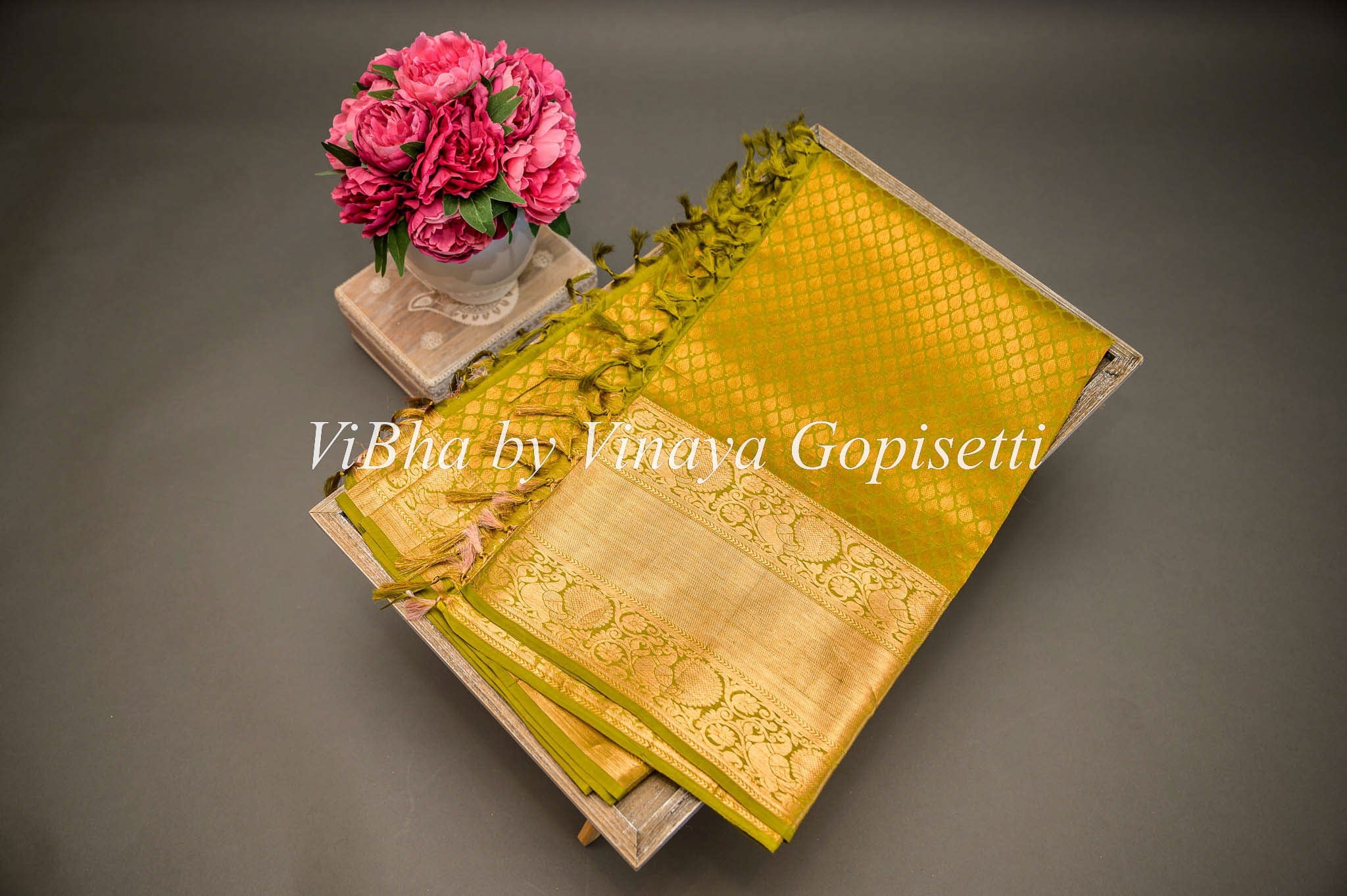 Brown Color Banarasi Soft Silk saree For Women || Rooprekha – rooprekha