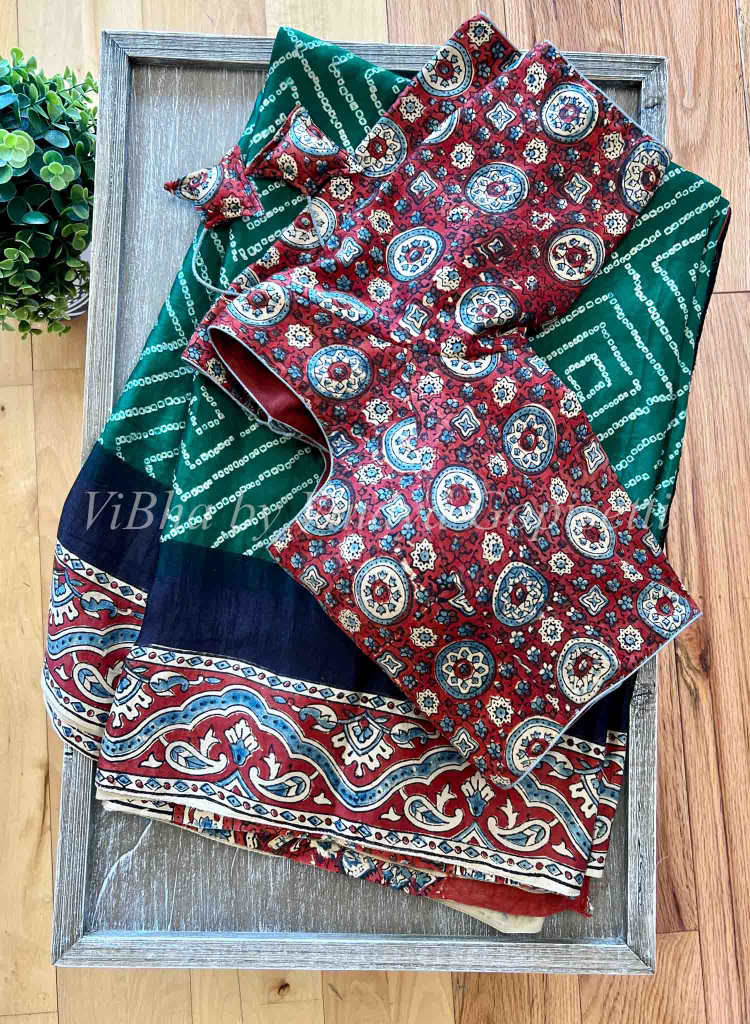 Ajrakh Print- Buy Soft Ajrakh Print Fabric | Ajrakh Fabric Material